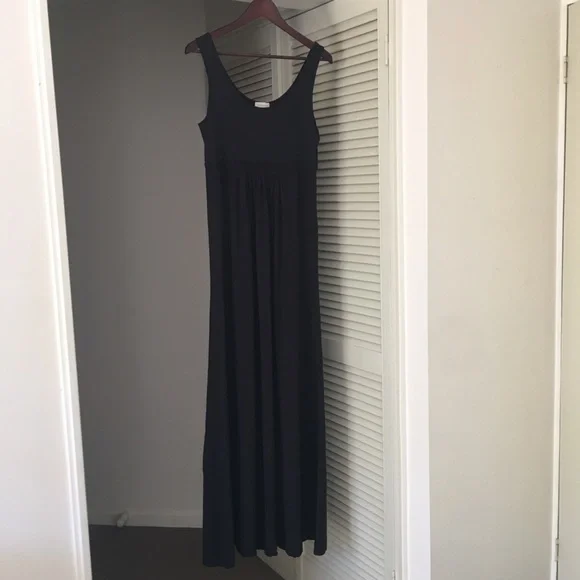 🌟Host Pick🌟 Witchery Sleeveless Black Maxi Dress NWOT Size L - Picture 1 of 16